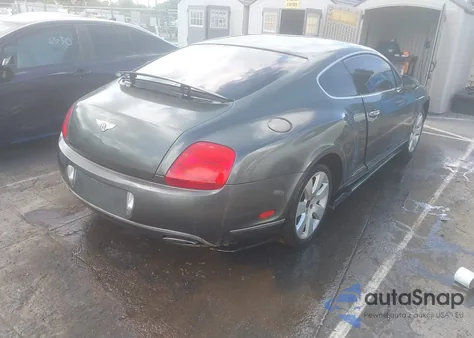 2004 Bentley Continental Gt from USA, damaged, VIN SCBCR63W14C021842